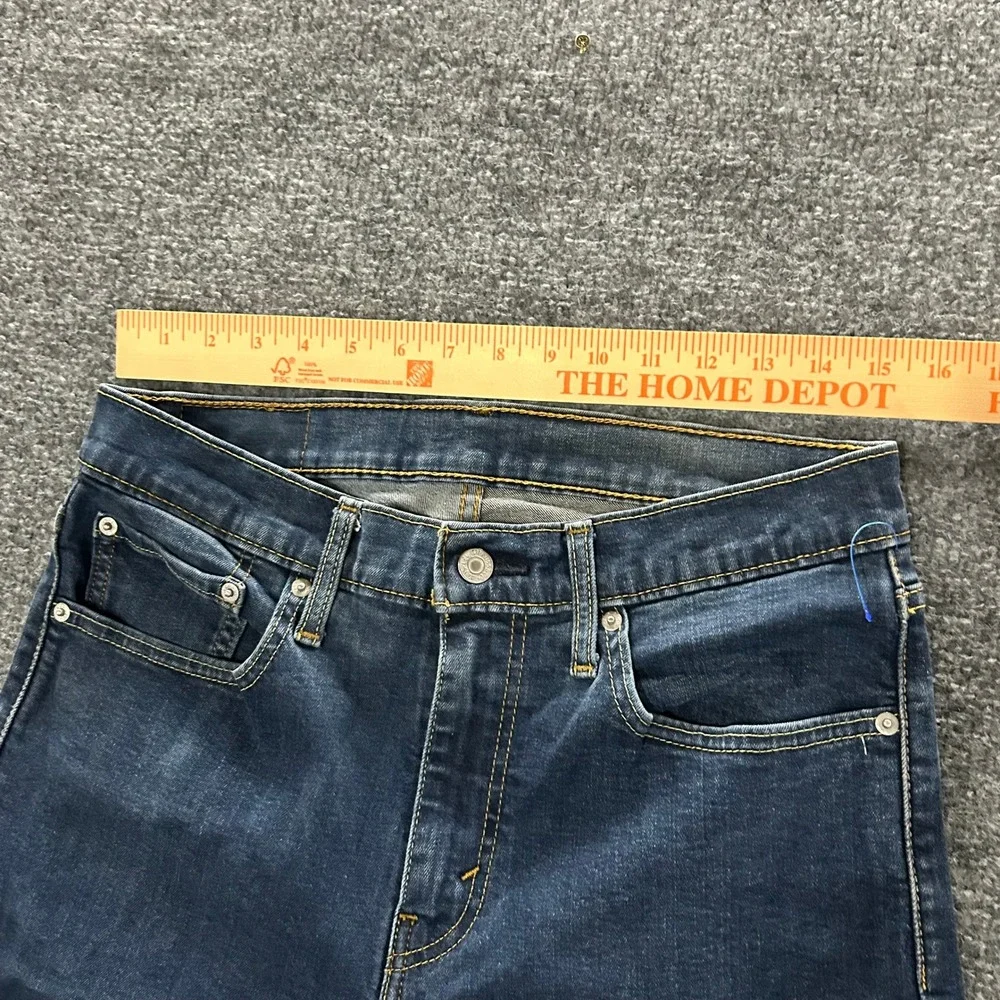 Levi's Jeans Mens Size 32x30 Dark Wash 512 Slim Taper Stretch Denim Casual